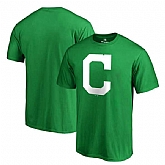 Men's Cleveland Indians Fanatics Branded Green St. Patrick's Day T-Shirt,baseball caps,new era cap wholesale,wholesale hats